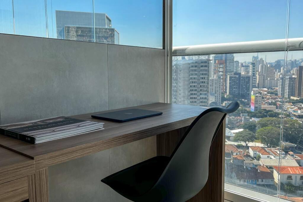 Apartamento Dna 256 - Loft Sofisticado Com Vista Incrivel Em Pinheiros *
